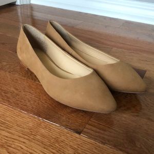 Like new, Nisolo Ava Leather Flats in Tan